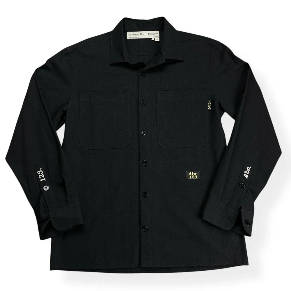 Advisory Board Crystals Cotton Ripstop Studio Chore Work Shirt Jacket Anthracite